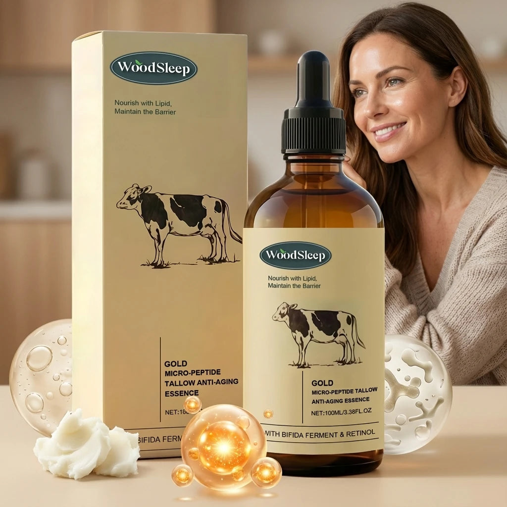 OceAura Beef Tallow Hydrating Face Serum 100ml – Daily Care Hydrating Face Serum Qst