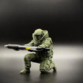 3D Printed Soldier Pen Holder – Stylish Desktop Organizer Desktop Pen Holder Qme A1