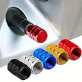 Aluminum Alloy Tire Valve Caps – Car, Motorcycle & Truck 4pk Tire Valve Caps Qme Silvery 4Pcs