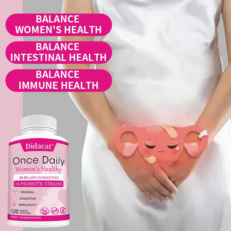 Women's Probiotic & Prebiotic Supplement – 50 Billion CFU Probiotic Supplement Qst
