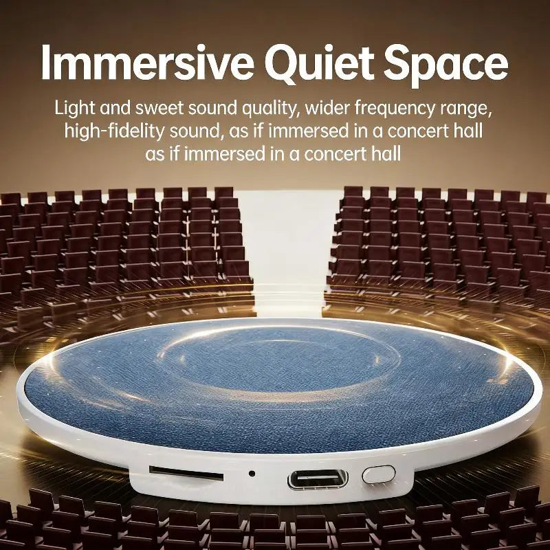 Bluetooth 5.4 Under-Pillow Speaker & White Noise Sound Machine Pillow Speaker Qme