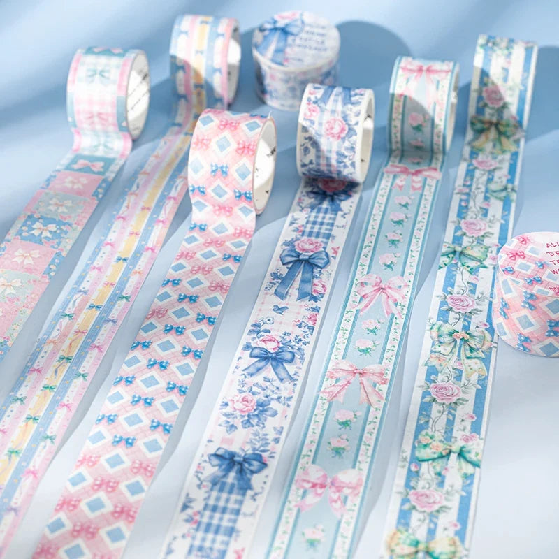 Plaid Washi Tape Set – 3 Rolls for Scrapbooking & DIY Decorative Washi Tape Qme