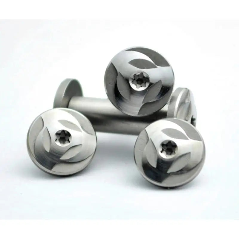 M4 Stainless Steel Knife Handle Screws – 2-Set DIY Kit Knife Handle Screws Qst Silver 6MM-6