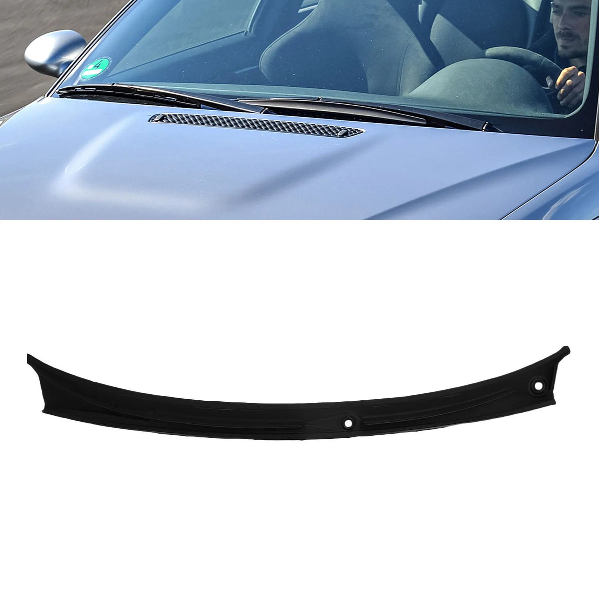Weatherproof Wiper Cowl Vent Grille – OEM Part 51718208483 Cowl Vent Grille Qme