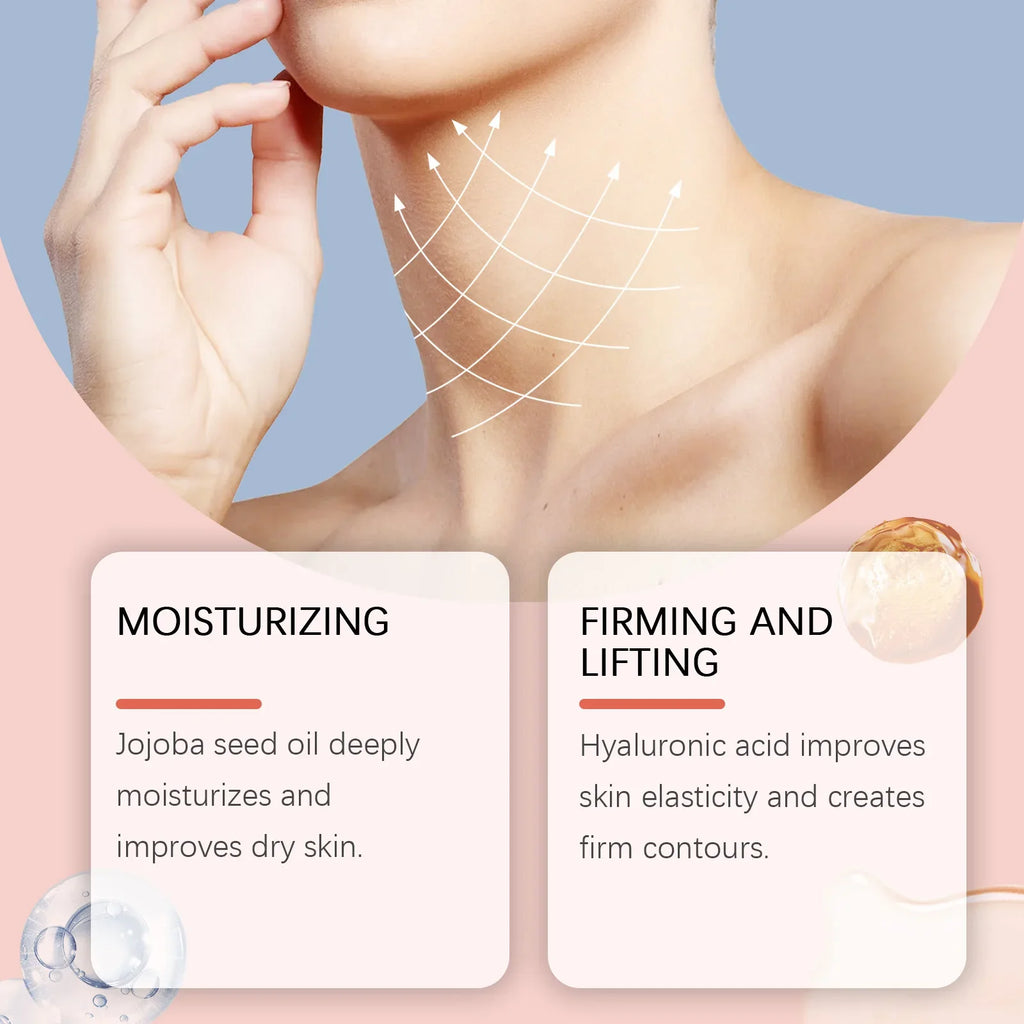 Retinol Collagen Neck Cream – Firming, Lifting & Moisturizing Neck Firming Cream Qme