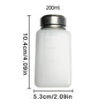 Anticorrosive Press Pump Solvent Dispenser Bottle 200ml Liquid Dispenser Bottle Qme Default Title