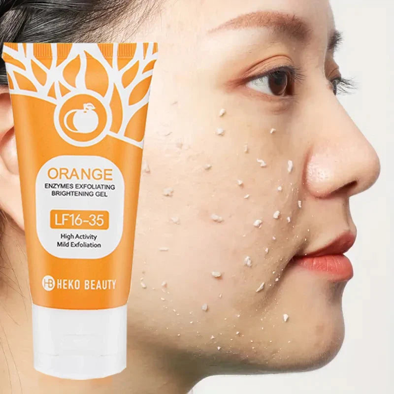Orange Exfoliating Gel – Deep Cleansing & Pore Refining Exfoliating Gel Qme