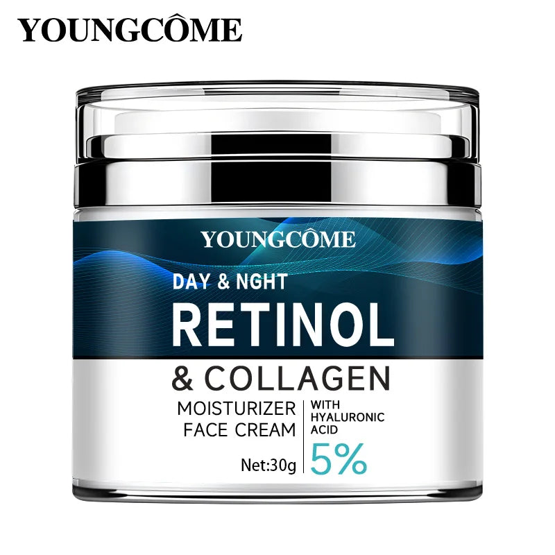 YOUNGCOME Vitamin C+E Retinol Collagen Firming Face Cream Face Moisturizer Cream Qst