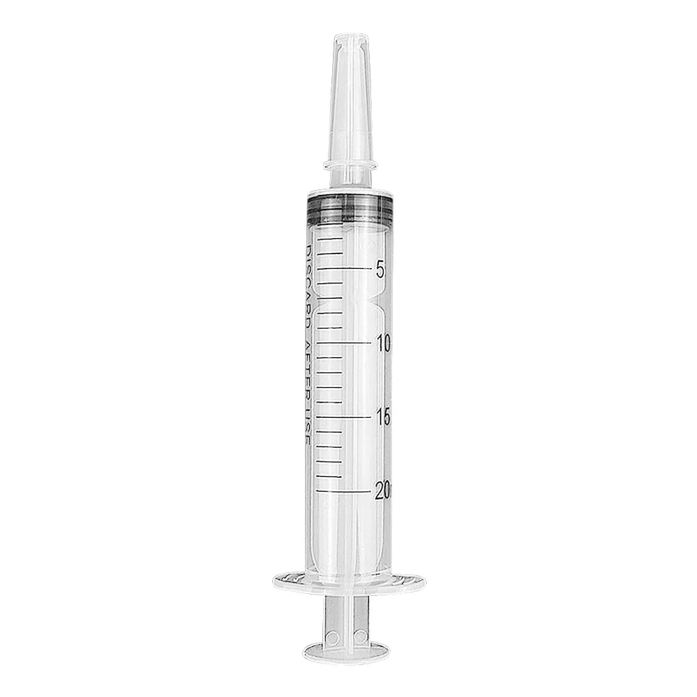 20ml Plastic Measuring Syringe – Liquid Dispensing & Garden Use Measuring Syringe Qme WHITE
