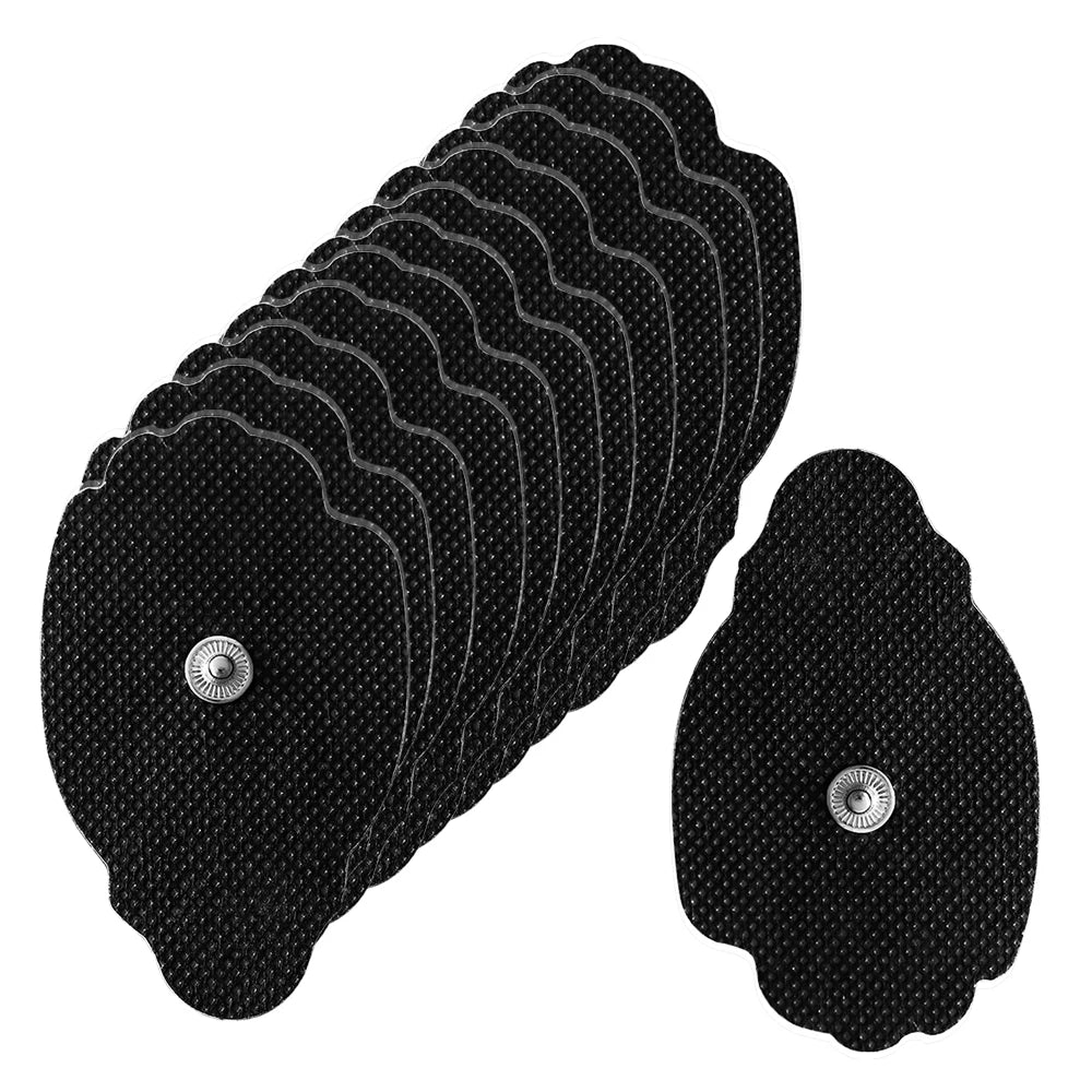 TENS EMS Gel Electrode Pads – Self-Adhesive, Reusable (10/20 Pcs) Electrode Pads Qst
