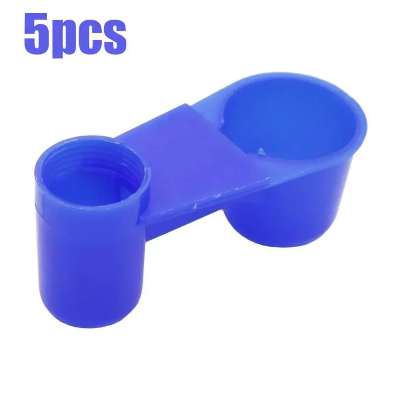 Bird & Chicken Drinker Feeder Cups for Soda Bottles – 20 Pcs Bird Drinker Feeder Qme 5pcs Cup