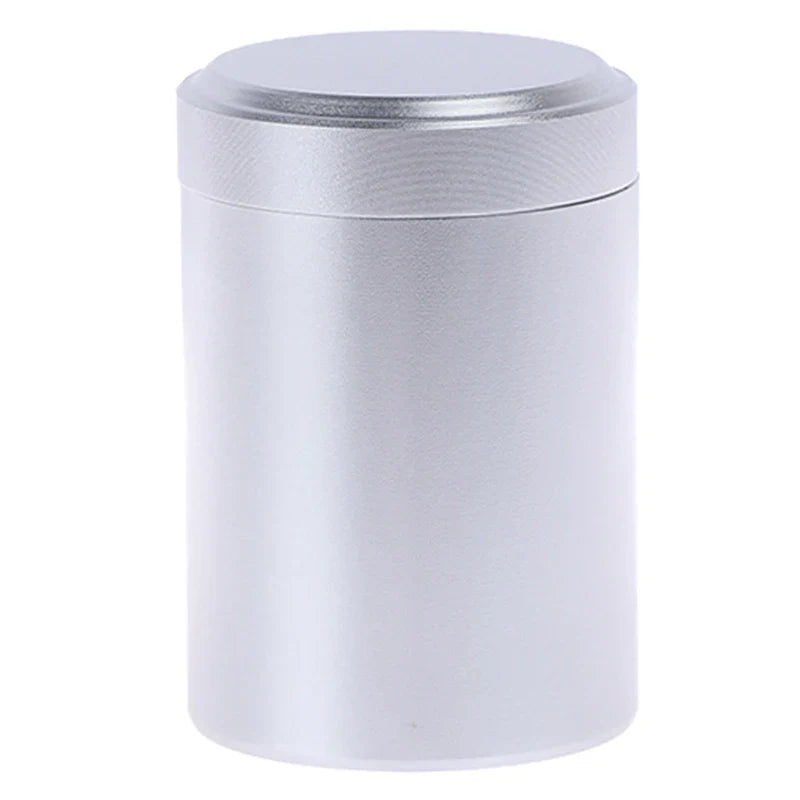 Silver Airtight Aluminum Herb Stash Container – 65×45mm Herb Storage Container Qme One Size
