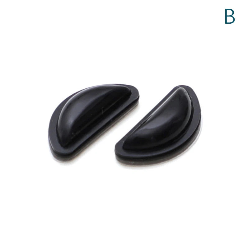 Silicone Adhesive Nose Pads for Glasses & Sunglasses – 5 Pairs Eyewear Accessories Qst B