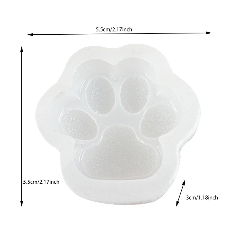 Cat Paw Silicone Mold for Chocolate, Soap & Baking Silicone Baking Mold Qst Default Title