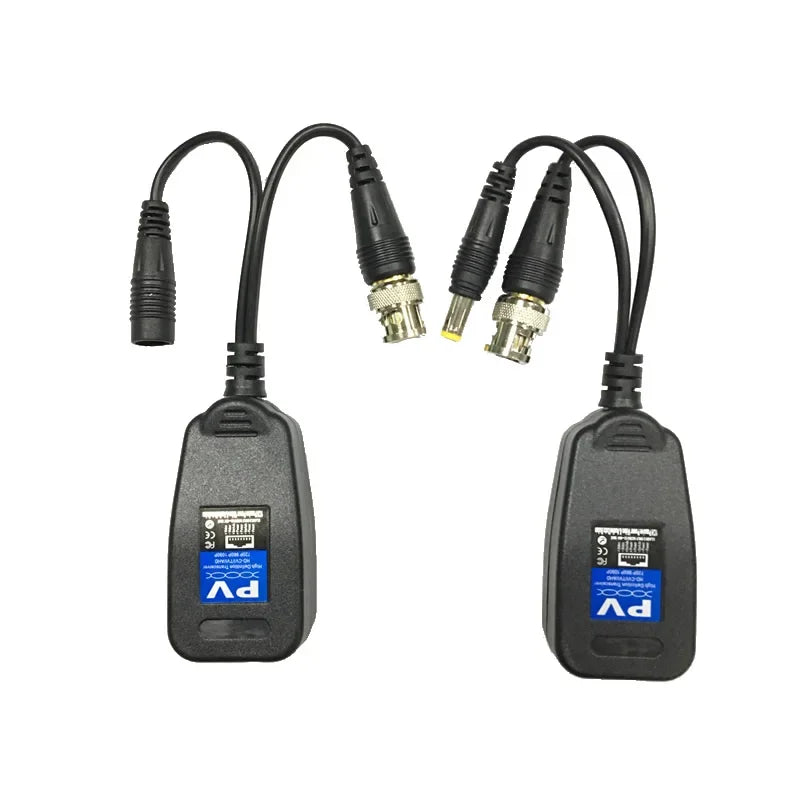 ESCAM 205PV UTP Video Balun Passive Transceiver 2MP–4MP CCTV CCTV Video Balun Qme 5 pairs China Mainland
