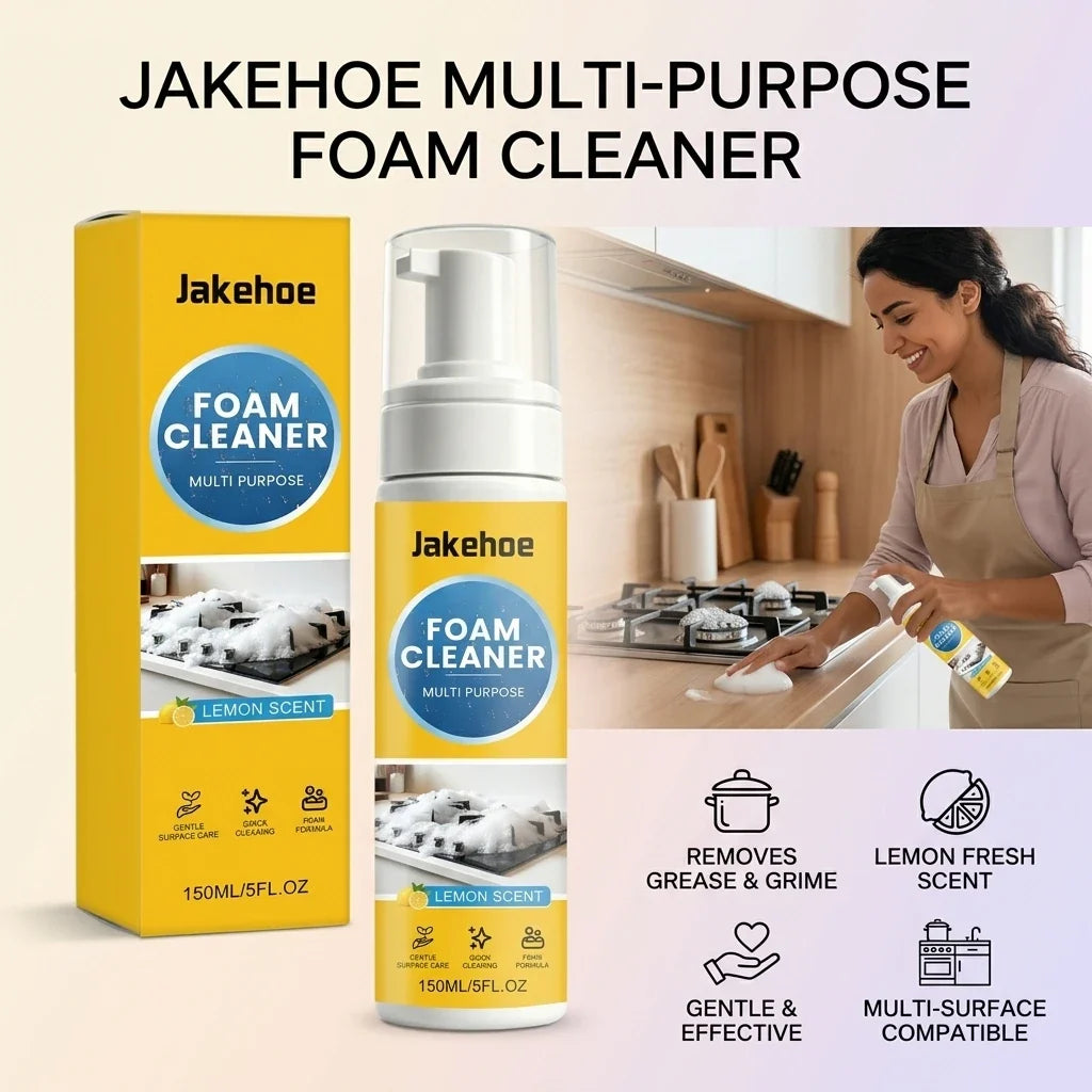 Multi-Purpose Foam Cleaning Spray | Degreaser 3 Scents Foam Cleaning Spray Qme