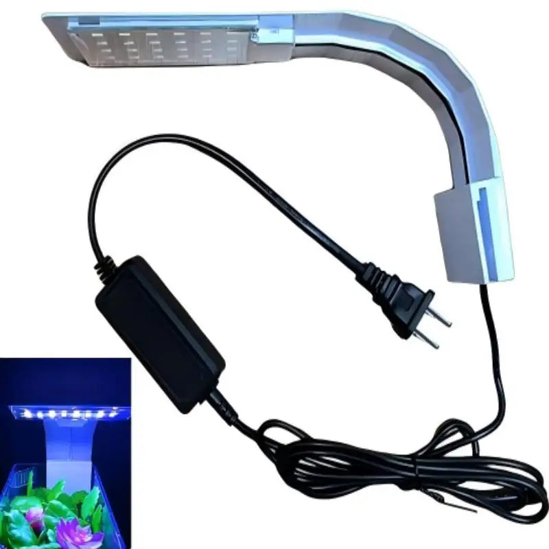 Ultra-Thin Clip-On LED Aquarium Light | 3 Modes Full Spectrum Aquarium LED Light Qme C