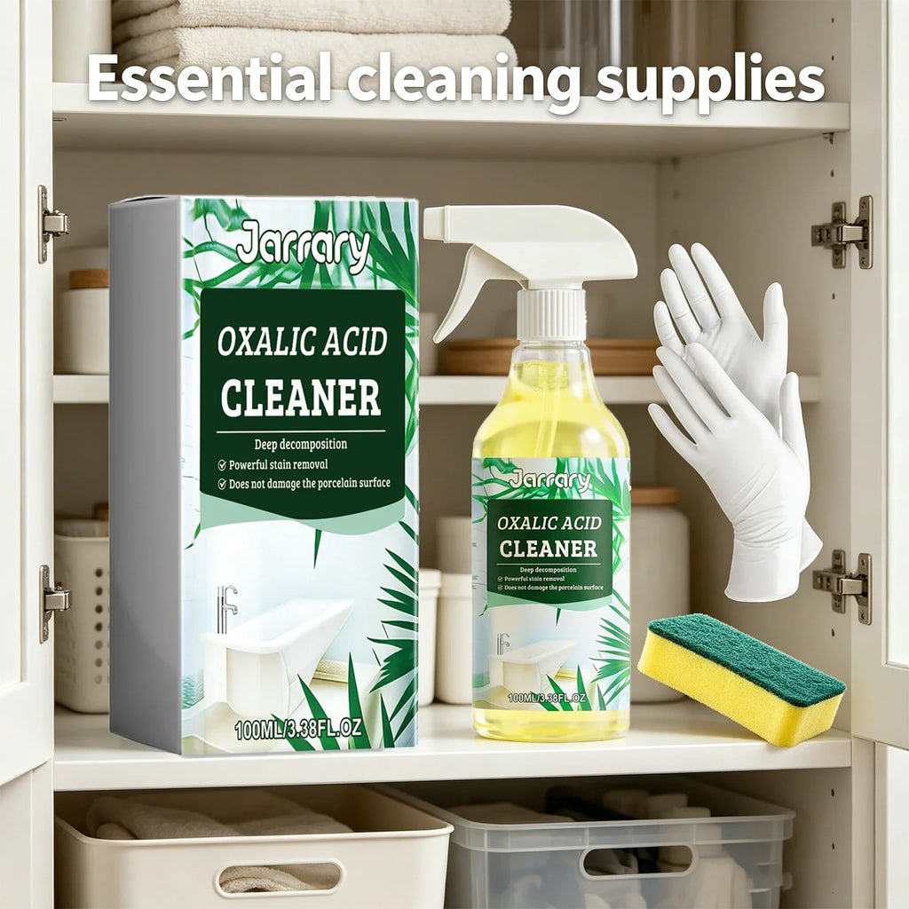 Oxalic Acid Cleaner Spray – Dissolves Limescale & Stains Household Cleaning Spray Qme