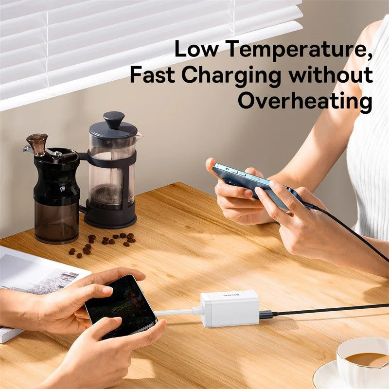 Baseus 2.4A Fast Charge USB Cable for iPhone – Nylon Braid USB Charging Cable Qst