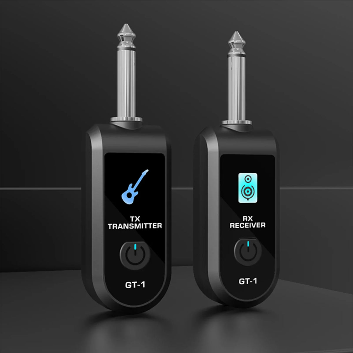 Wireless Guitar Transmitter & Receiver – 2.4G HD Audio System Wireless Guitar System Qme