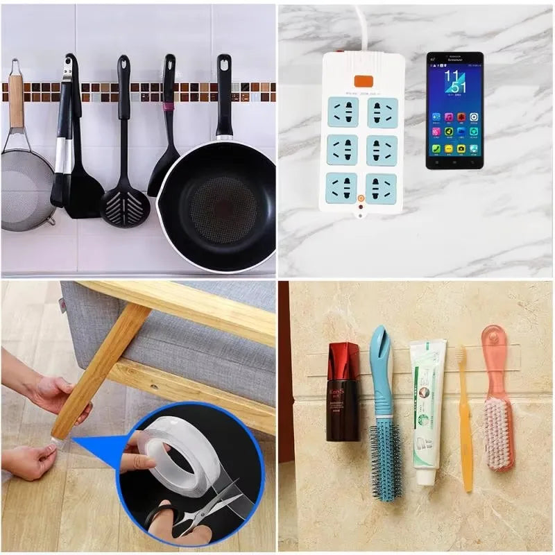 Double-Sided Waterproof Monster Tape – Walls & Appliances Adhesive Tape Qme
