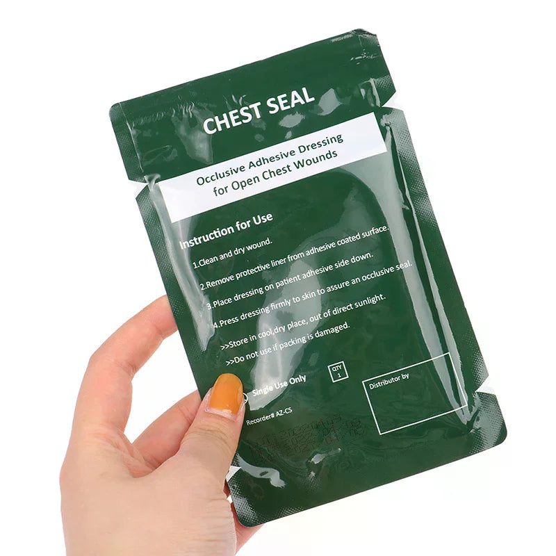 Vented Chest Seal – Emergency Trauma First Aid Dressing Trauma Chest Seal Qme