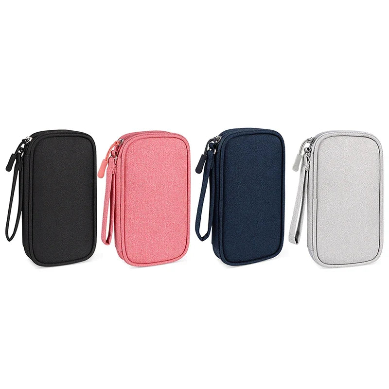 Electronics Travel Organizer Bag – Cables, USB & Chargers Electronics Organizer Bag Qme