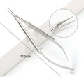 Castroviejo Titanium Needle Holder Dental Forceps Tweezer Precision Forceps Tweezer Qme c