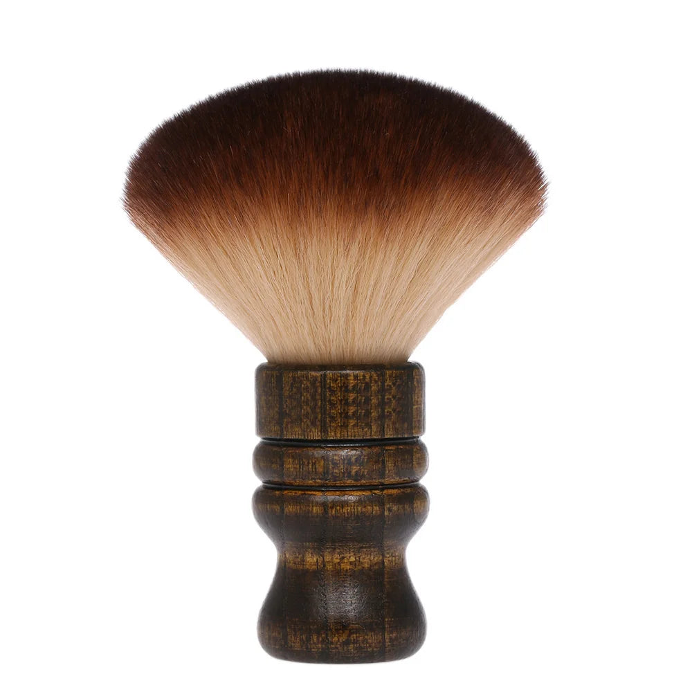 Soft Barber Neck Duster Brush – Nylon Hair Sweep Brush Barber Neck Brush Qst