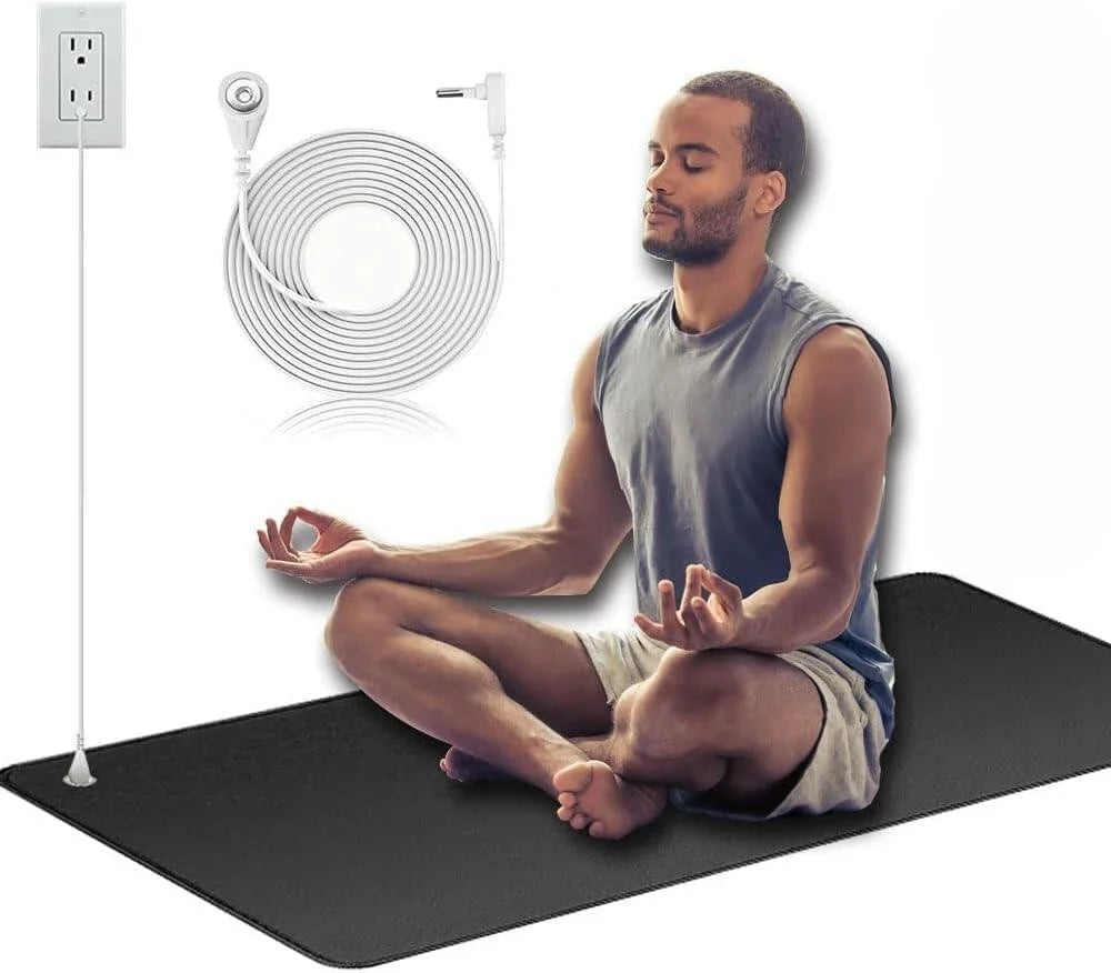 Grounding Mat for Bed – Twin Size Conductive Earthing Pad Earthing Grounding Mat Qst