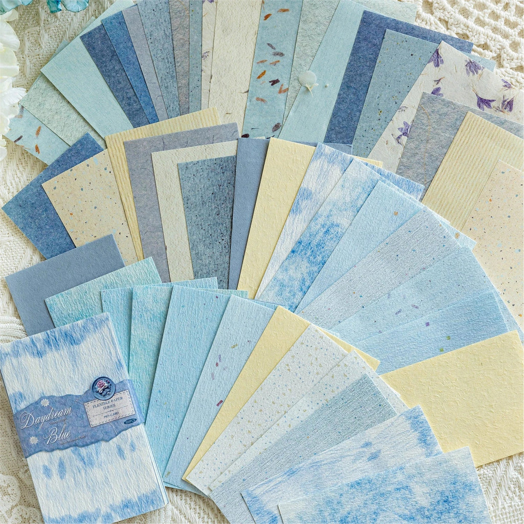 50-Sheet Morandi Pastel Scrapbook Paper for DIY Crafts Scrapbook Paper Qme