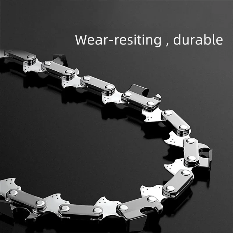 18-Inch Chainsaw Chain 62 Drive Links 3/8" Pitch Low Kickback Chainsaw Chain Qme