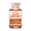 Glucosamine Chondroitin MSM Complex with Turmeric & Hyaluronic Acid Joint Support Supplement Qst 60 count - 1 bottle