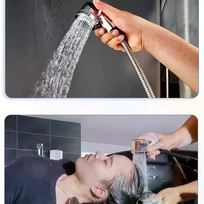 G1/2 Water-Saving Shower Head Side Switch – Hair Salon Salon Shower Head Qme