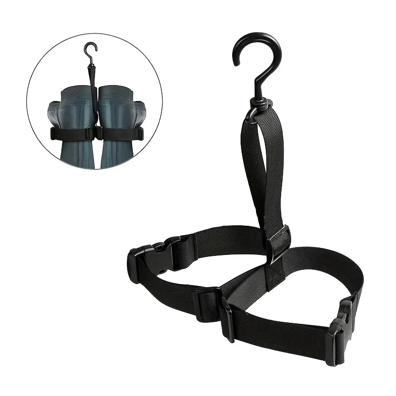Fishing Waders Boot Drying Lanyard – Adjustable Shoe Rack Boot Drying Lanyard Qme