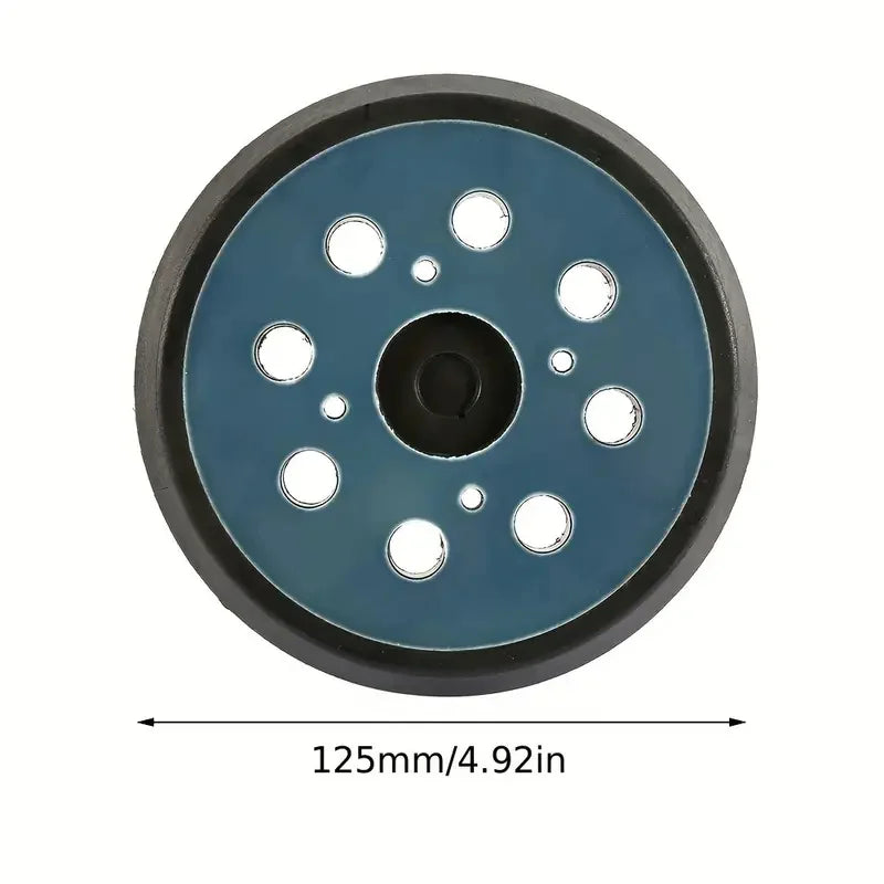 8-Hole 125mm Sander Pad Disc for Woodworking & Polishing Sanding Disc Qme