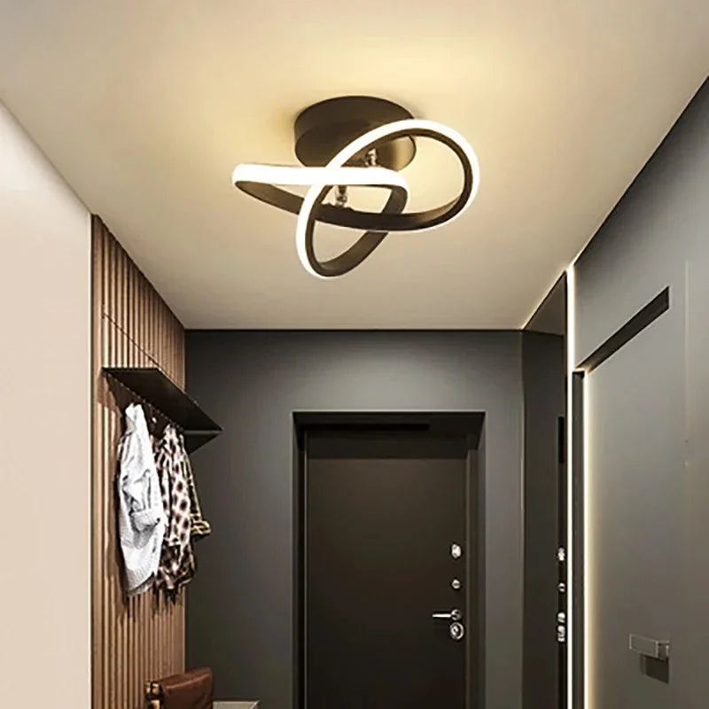 LED Modern Ceiling Chandelier | 3 Color Modes | Iron Lamp Ceiling Chandelier Qme