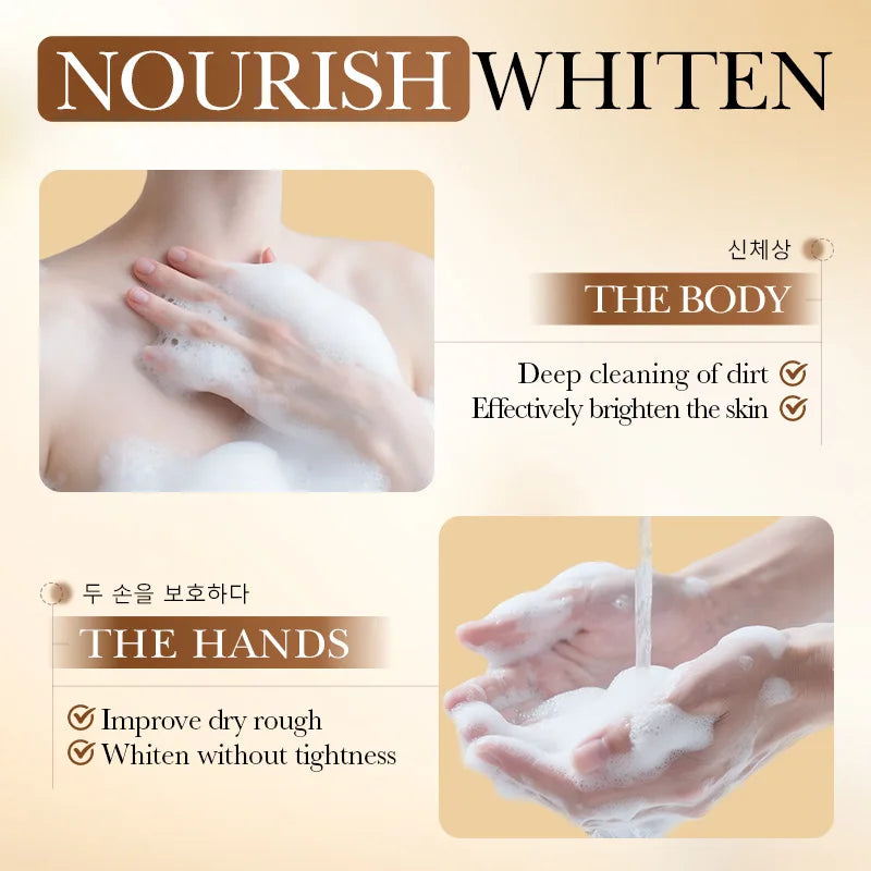 Rice Extract Soap – Niacinamide & Salicylic Acid Deep Cleansing Cleansing Soap Bar Qme