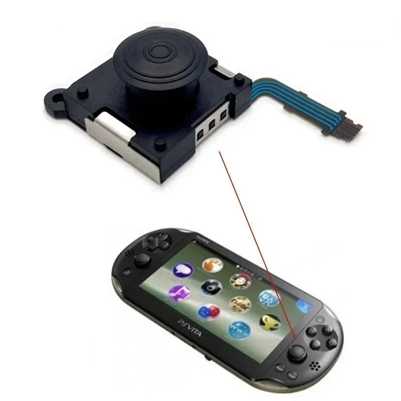 PS Vita 2000 3D Analog Joystick Replacement Pad Stick – 2pcs Game Controller Parts Qme