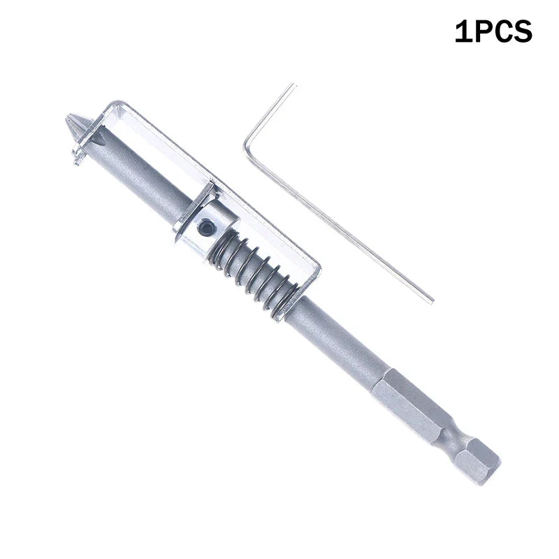 Spring-Loaded Screw Holder Bit | Anti-Drop Screwdriver Tool Screwdriver Bit Qme A1