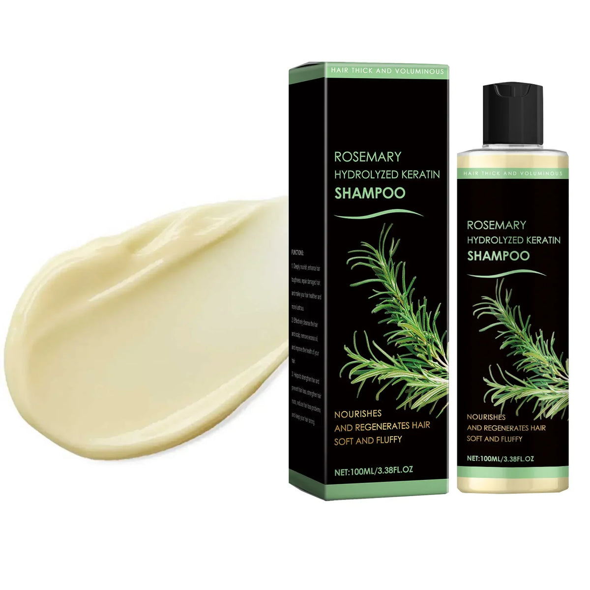 Organic Rosemary Shampoo – Thickening & Strengthening | Qme Thickening Shampoo Qme
