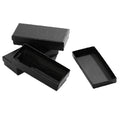 Black Rectangle Watch Box – Travel Watch & Jewelry Case Watch Gift Box Qme Default Title