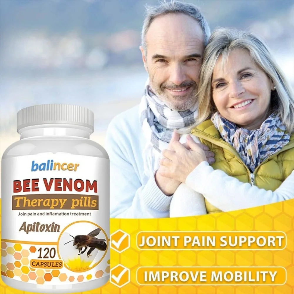 ZENVITALIZE Bee Venom Extract Capsules – Joint & Immune Support Dietary Supplement Qst