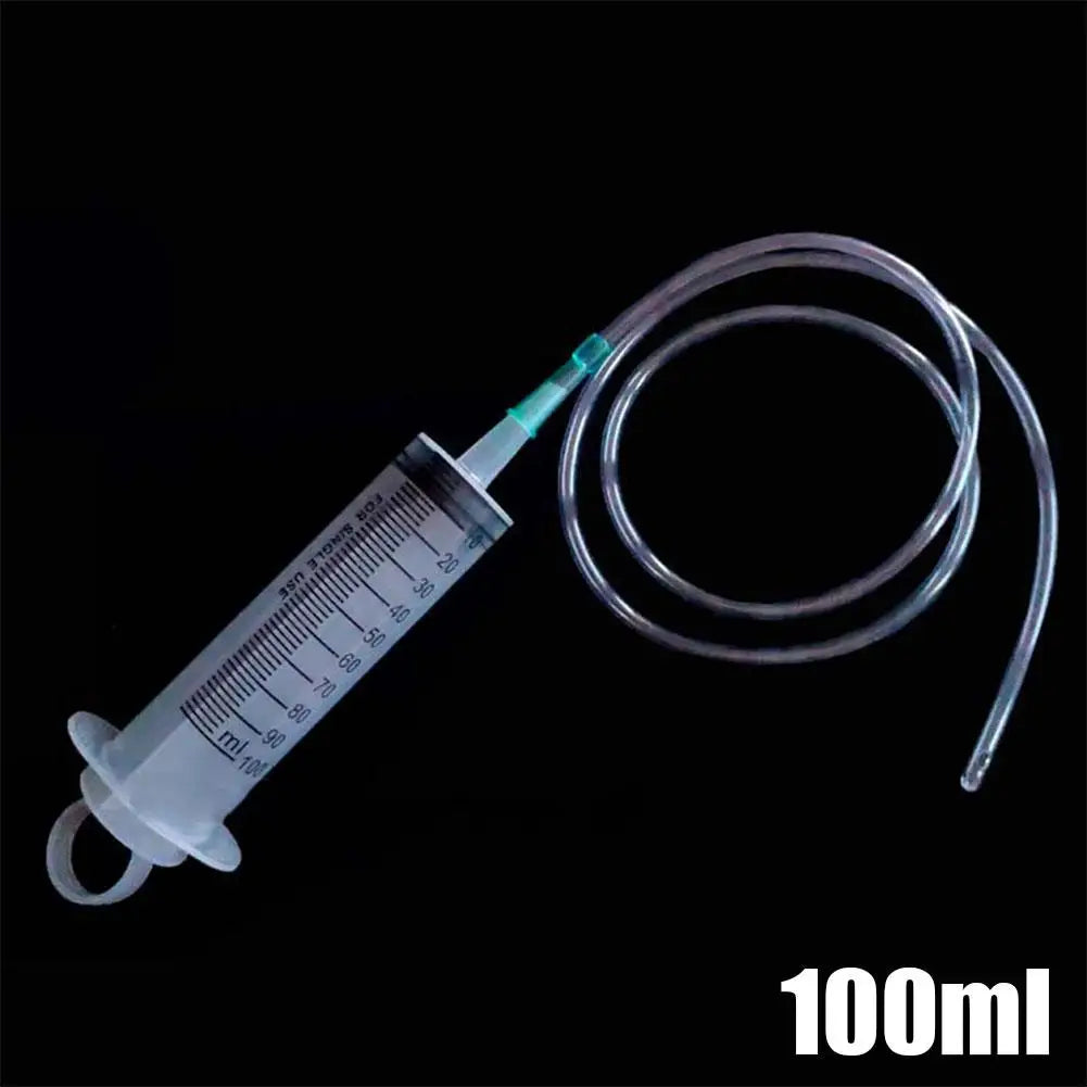 Large Capacity Transparent Plastic Syringes with Measurement Plastic Measuring Syringe Qme 100ml
