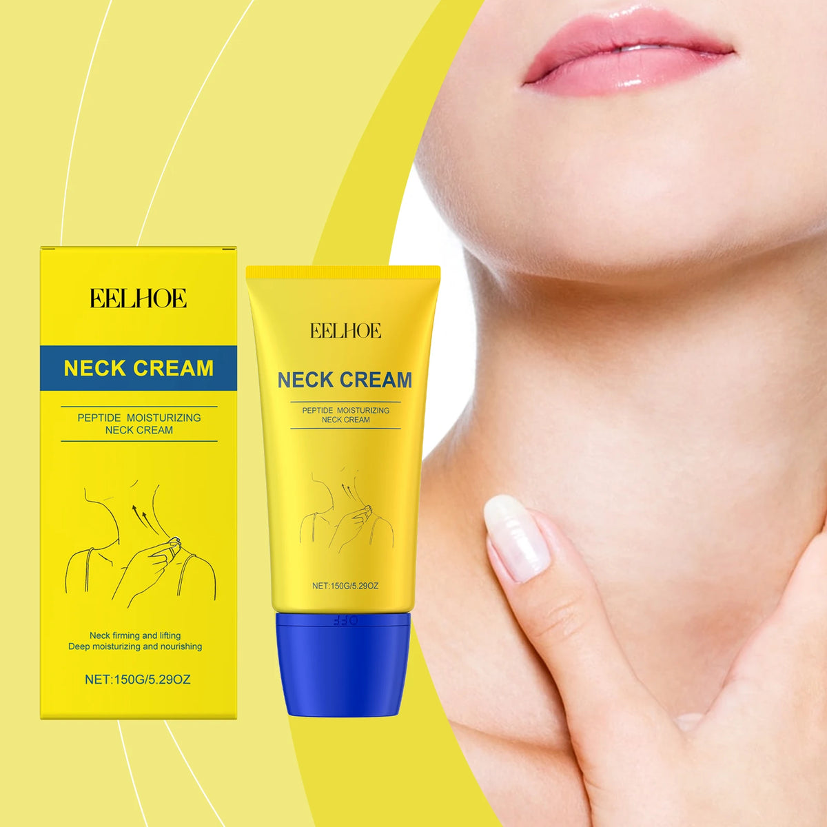 Eelhoe Neck Firming Cream – Hydrate, Firm & Smooth Skin Neck Firming Cream Qst
