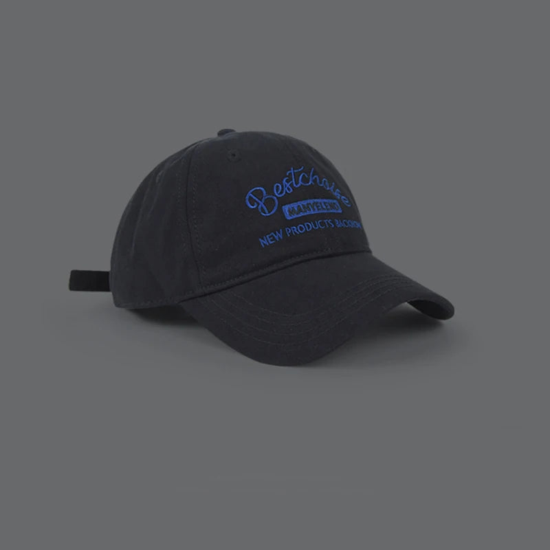 Women's Embroidery Baseball Cap – Cotton Sun Visor Hat Baseball Cap Qst black
