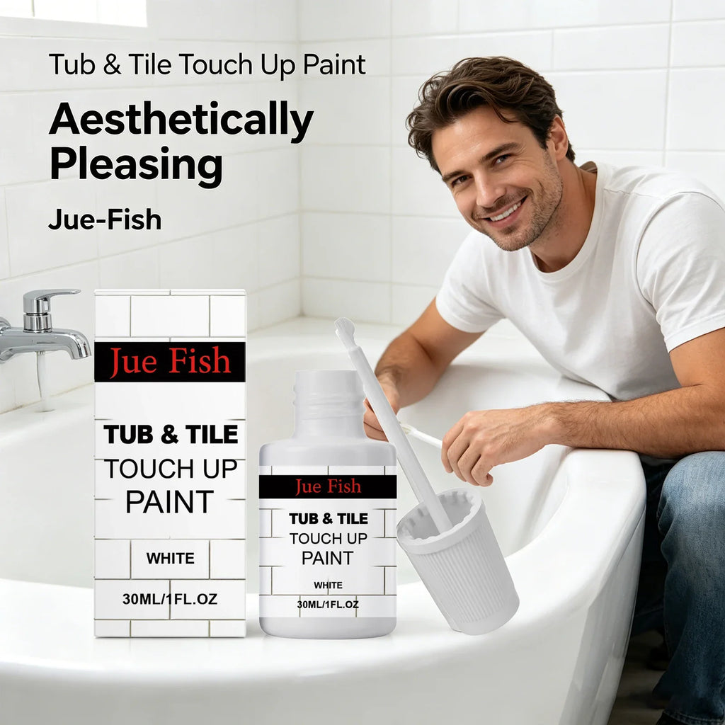 Bathtub Ceramic Repair Paint – Cover Scratches & Restore Shine Ceramic Repair Paint Qme