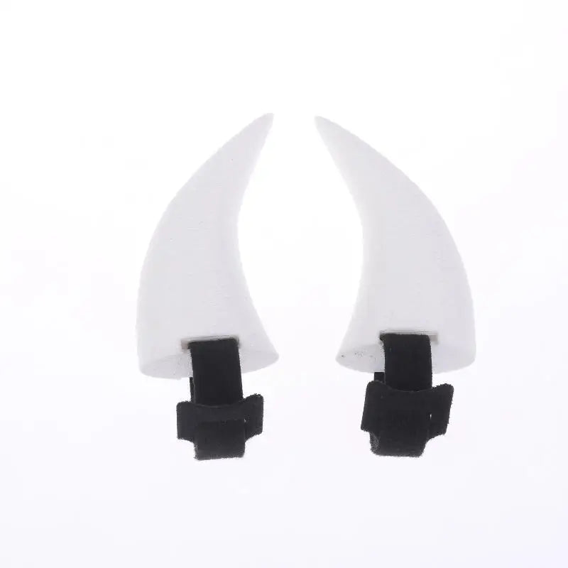 3D Printed Devil Horn Headphone Accessories | Gamer Décor Headphone Accessories Qst White