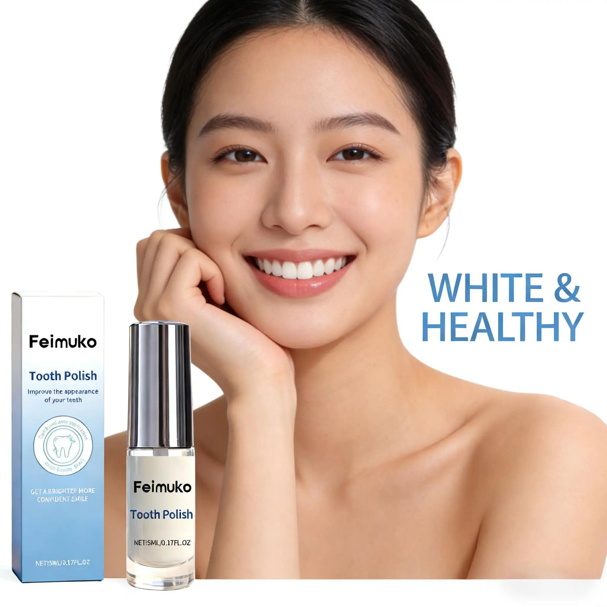 Teeth Whitening Paint – Brighten Smile & Strengthen Enamel Teeth Whitening Paint Qme