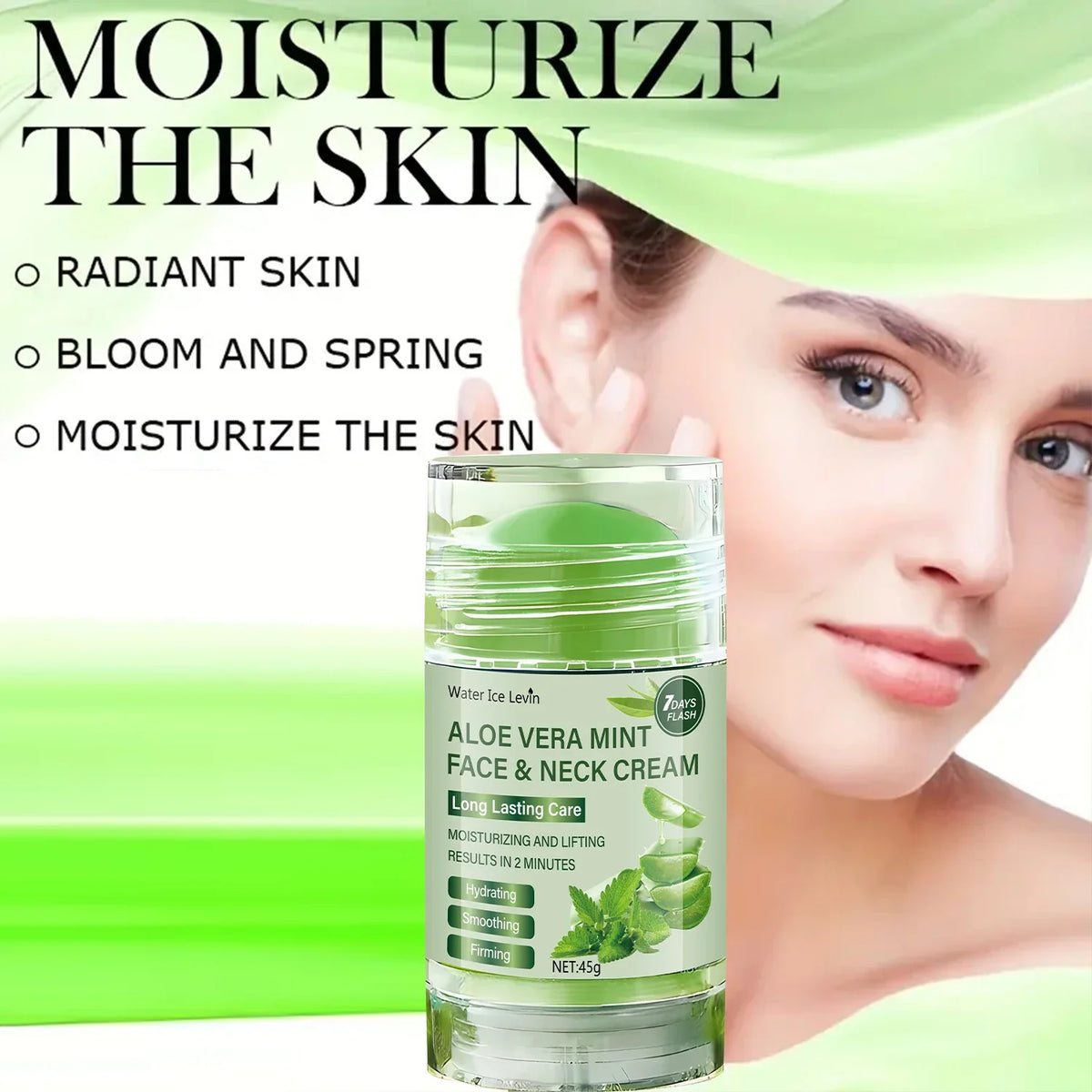 Aloe Vera Facial Firming Cream – Natural Essence, 45g | Qme Facial Firming Cream Qme